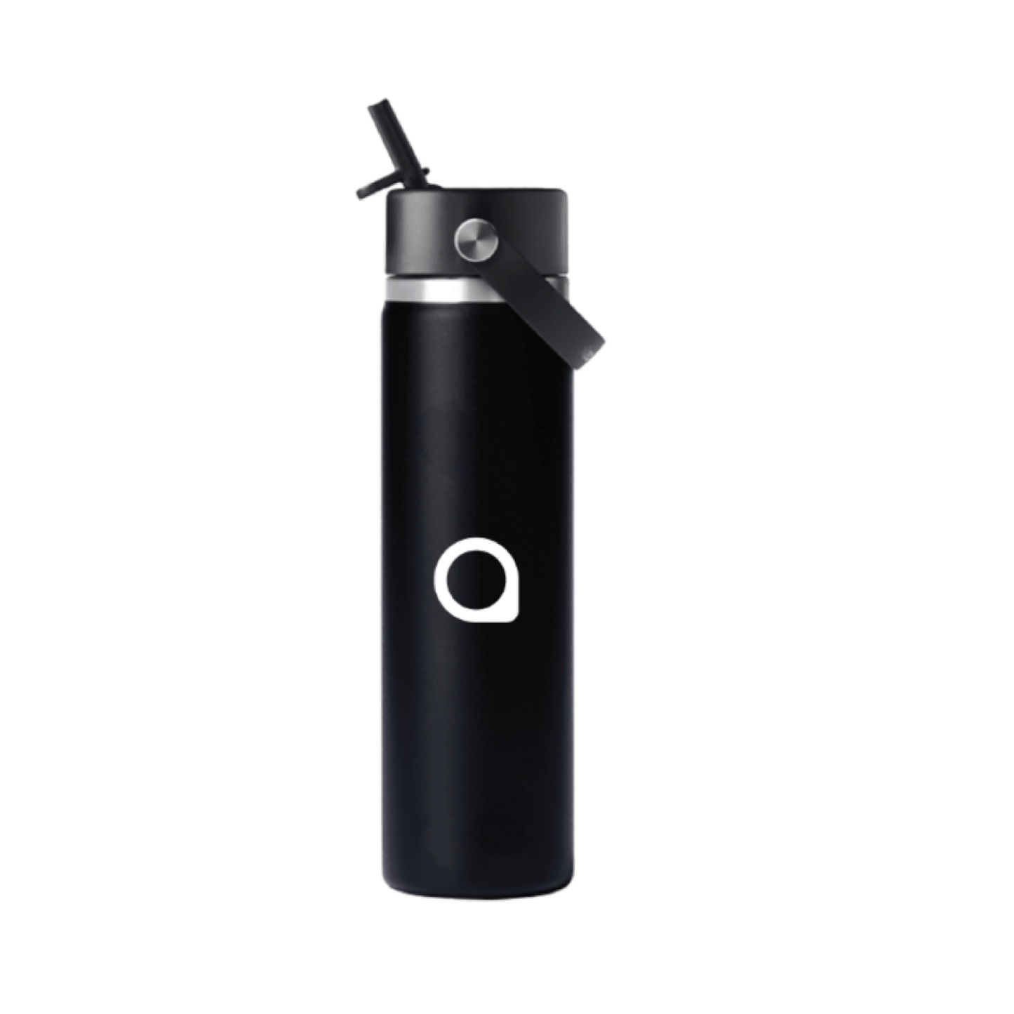 Wide Mouth 24 oz Bottle With Flex Straw Cap