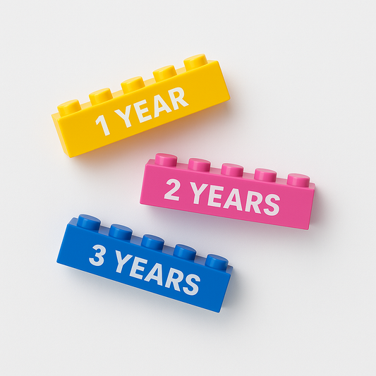 Apellaversary Milestone Bricks