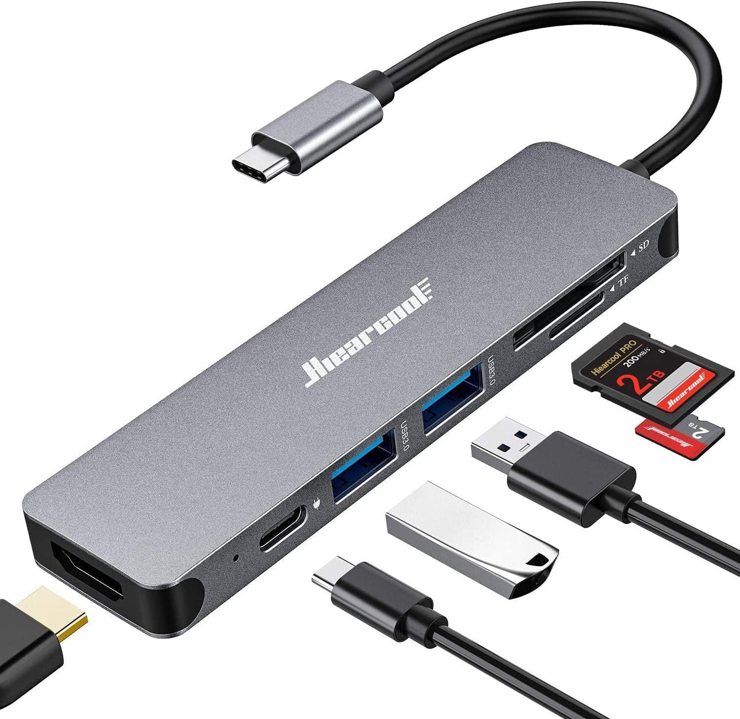 On Demand Hiearcool USB C Hub